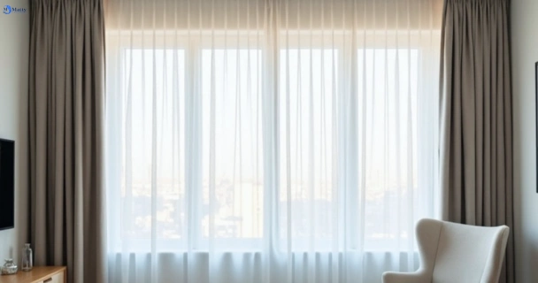 Restored vibrant drapes in gardenvale-vic QLD after Matty Curtain Cleaning